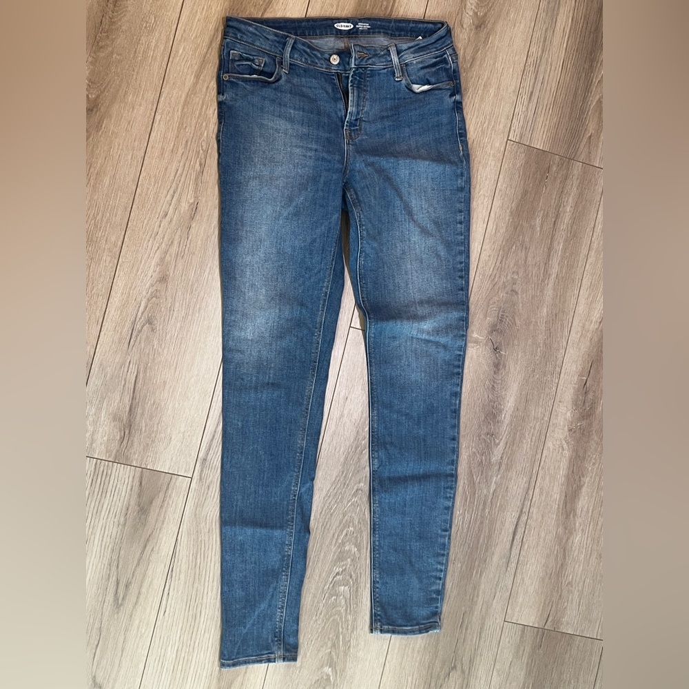 Old Navy Women's Skinny Jeans in Blue 6 Tall